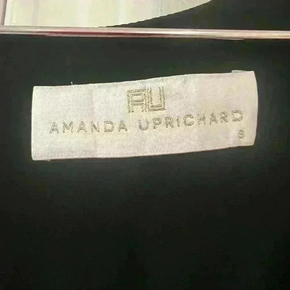 Amanda Uprichard 100% Silk Black Romper Sleevless Size Small- NWOT - Picture 3 of 6